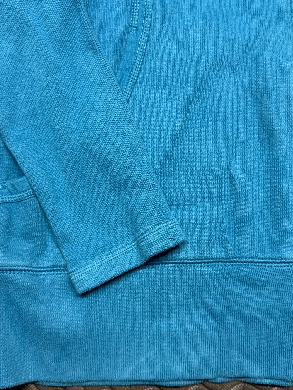 Kirkland Signature Women’s XXL Blue Full Zip Hoodie Sweatshirt - Picture 8 of 13